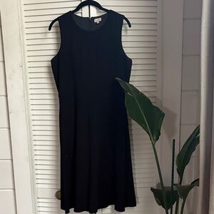 Daniel Cremieux Black Midi Dress